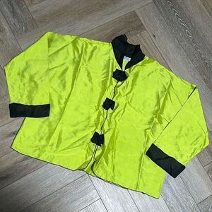 Vintage Louis Simon for La Libellule Silk Top